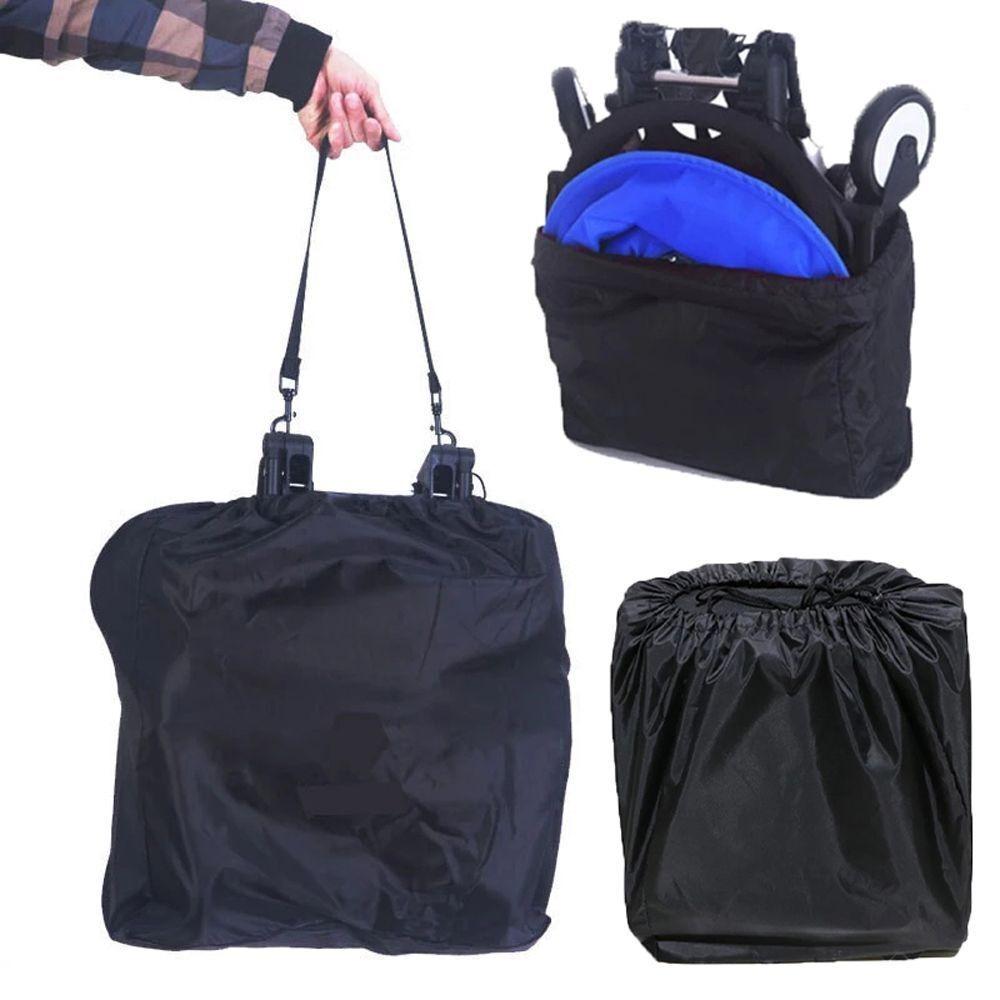 Waterproof Stroller Airplane Bag Black Dustproof Bag Portable Airplane Pouches Carry On Luggage