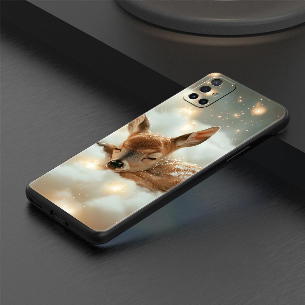 Чехол для телефона с рисунком оленя и личи для Oneplus 13R 13 12R 11 10T 10R Nord N100 N200 N10 10 9 9R 9RT CE 3 2 Z Pro 5G Мягкий чехол из ТПУ