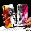 Blue L-Locks Football Anime Soft Phone Case for Samsung A17 A37 A57 A16 A26 A36 A56 A15 A25 A35 A55 A14 A24 A34 A54 A13 A23 A33