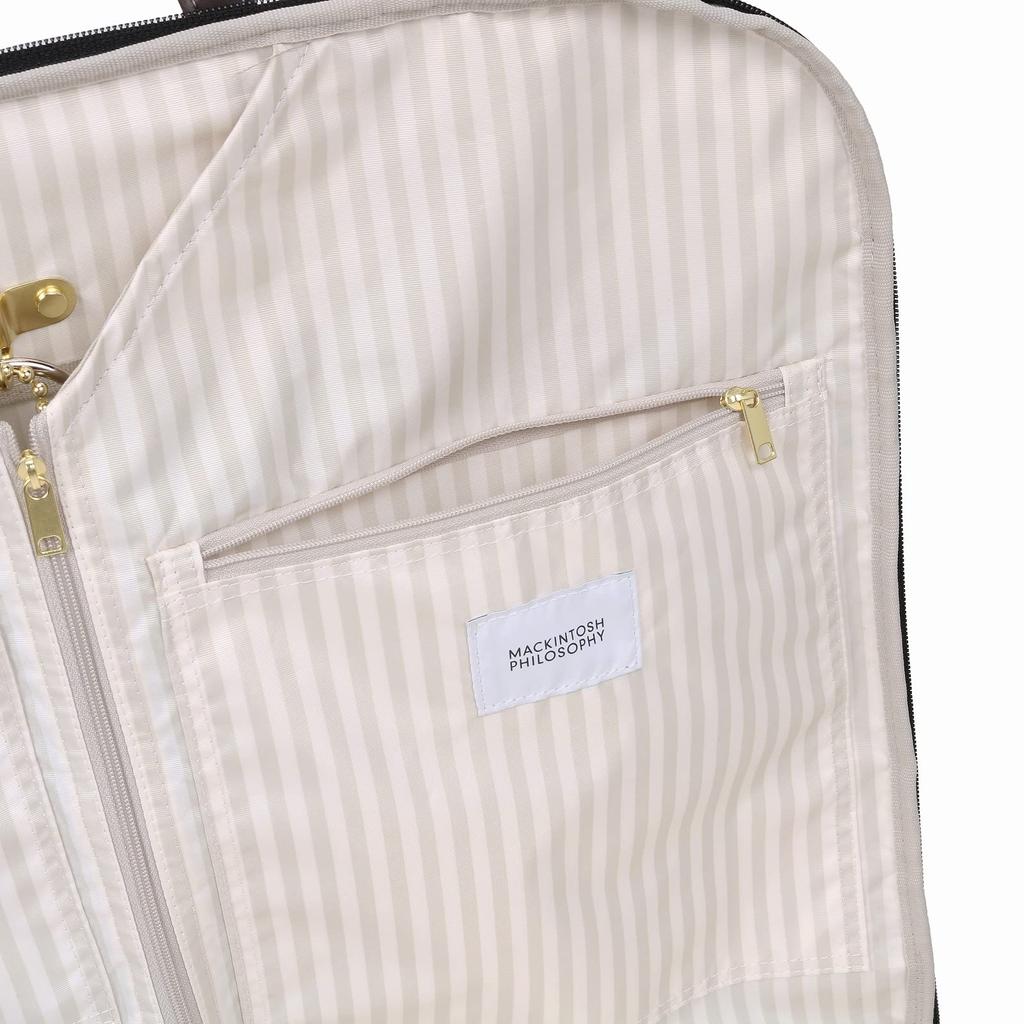 Garment Bag 1 Worn Teflon Treated with Back Pocket Navy [Macintosh Philosophy] [Amelia 2] No.68098