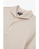MAN ON THE BOON One-Piece Collared Pique T-Shirt_Beige 4714112006