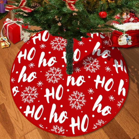 Юбка «Рождественская елка», яркий цвет, простая установка, снежинка, принт лося, круглый большой коврик для рождественской елки, декор