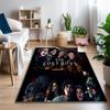 Lost Boys Poster Print Area Rug, Multi-functional Office Chair Sofa Carpet, Easy Clean Carpet for Home and Living Spaces