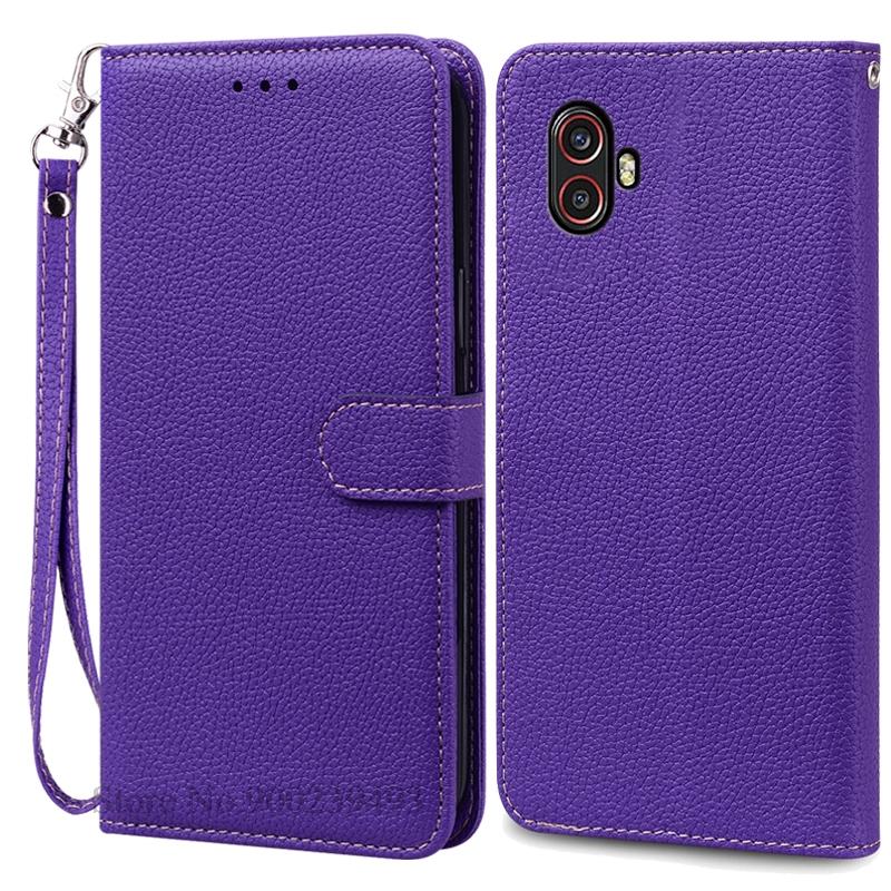 Чехол-кошелек для Samsung Galaxy Xcover 6 Pro, чехол SM-G736B, кожаный флип-чехол для Samsung Xcover 6 Pro, чехол, Fundas