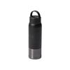 CB Japan BOCCA Water Bottle, 490ml, Ultra-Lightweight, 185g, Vacuum Insulated, Dual-Walled, Black, with Strap