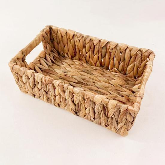 1/2Pcs Storage Basket with Handle Sturdy Structure Large Capacity Strong