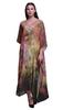 Floral & Skull Womens Long Beach Kaftan Beachwear Bikini Coverup Maxi