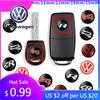 Для VW Volkswagen Jetta MK5 Golf Наклейка-эмблема на ключ автомобиля Наклейки с логотипом на ключ управления автомобилем Для Volkswagen Tiguan Bora POLO PASSAT CC К