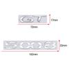 For Peugeot 5008 GT Car 3D Metal Letters Logo Badge Decals Sticker Car Auto Rear Trunk Alphabet Emblem Styling Stickers R7