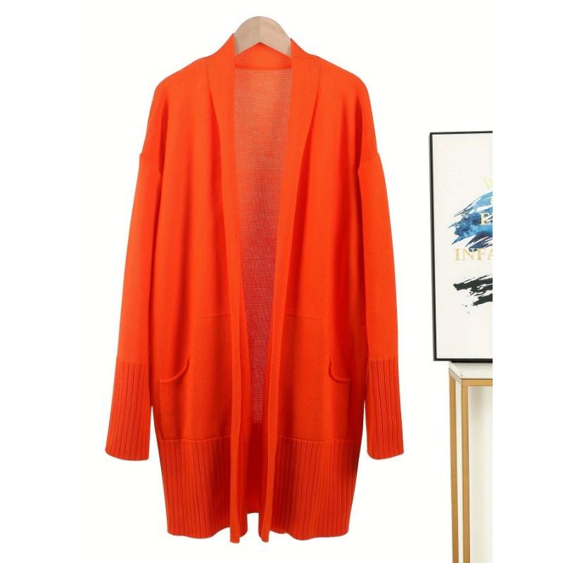 Женская мода повседневная осень-зима однотонные принты с длинным рукавом свитера