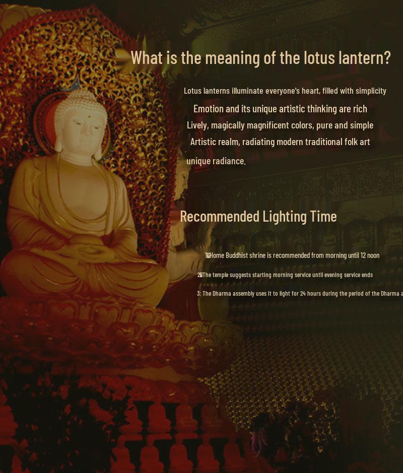 Seven-Color LED Rechargeable Buddha Offering Lamp - Lotus Design for Home and Guanyin Devotion.