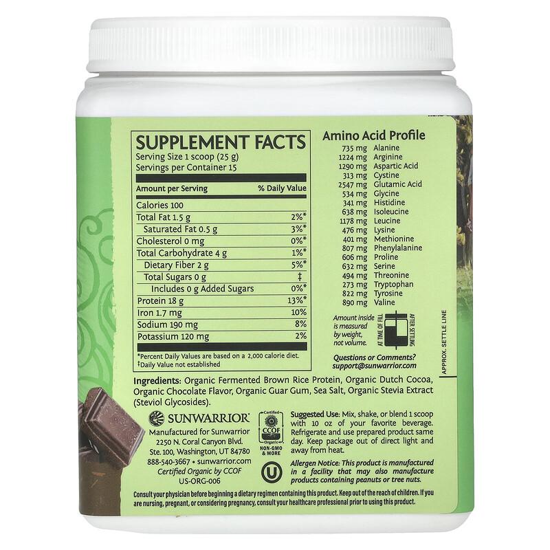 Classic Protein, Chocolate, 13.2 oz (375 g)