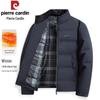 Pierre Cardin Men's Autumn Winter Stand Collar Padded Jacket
