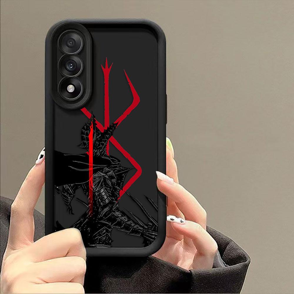Чехол для телефона Berserk Guts Warrior для Samsung Galaxy S26 S25 S24 S23 S22 S21 FE S20 ULTRA PLUS ТПУ Чехол Funda Shell Capa Cover