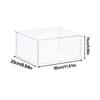 1pcs Clear Acrylic Display Case Countertop Box Organizer Stand Dustproof Protection Showcase Display Box