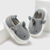 Whale Cotton Slippers Men's Autumn and Winter Indoor Home Non-slip Velvet Warm Couple Non-smelly Feet Cotton Shoes Women's Outer Wear