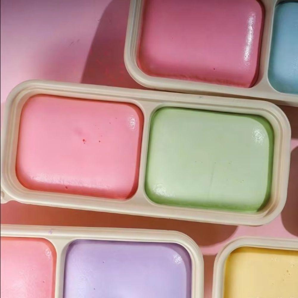 Anxiety Relief Sticky Box Cake Squishy Toy Creative Realistic Cake Pinch Home Decoration