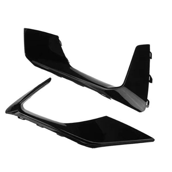 Compatible Front Air Dam Trim for 2018-2021 Ford Focus MK4 ST Fog Light Grille Cover (1 Pair).