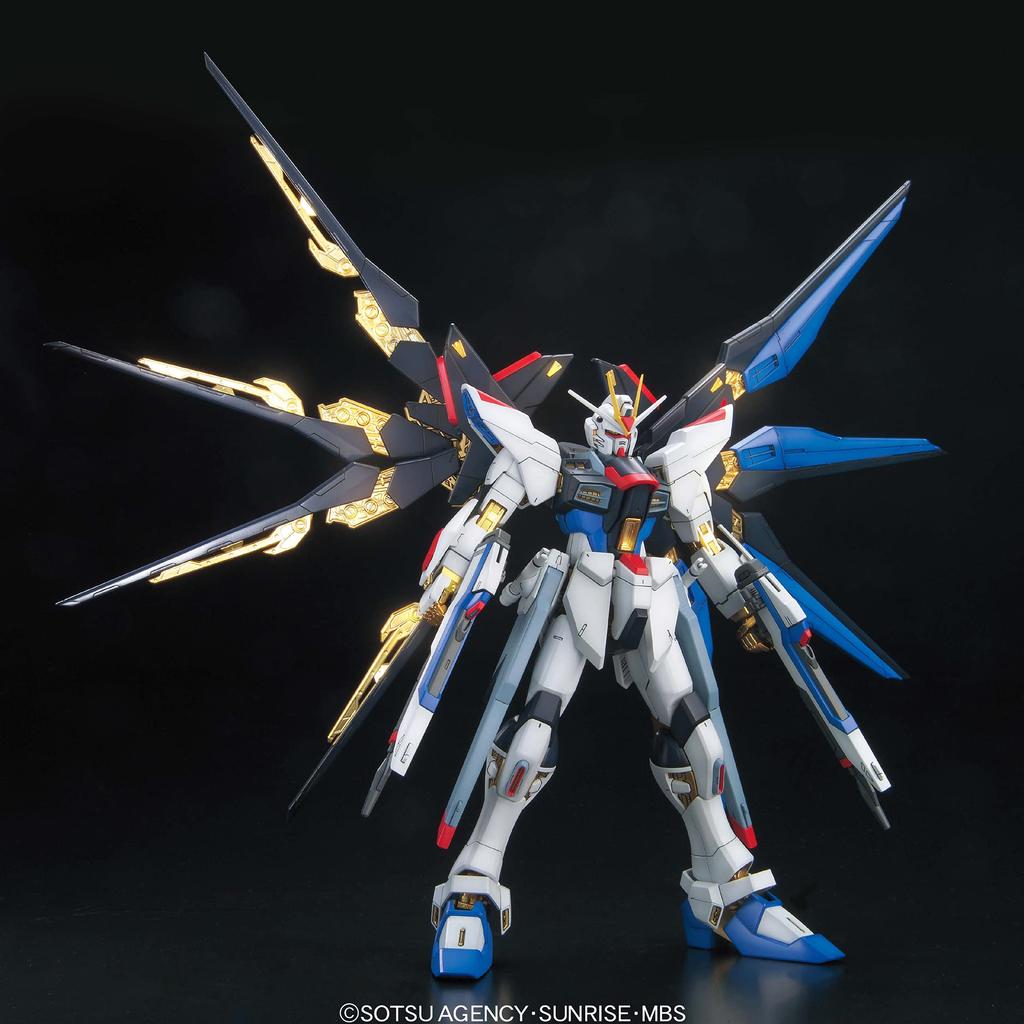 MG Подвижный доспех Gundam SEED DESTINY Strike Freedom Gundam Режим Полной Боевой Готовности Масштаб 1/100 Предварительно Окрашенная Пластиковая Модель