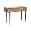 Console - Natural - Black - Metal - Mango Wood
