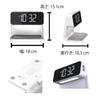 ADESSO Digital Wireless Charging Alarm Clock with Bedside Light QA-04 White
