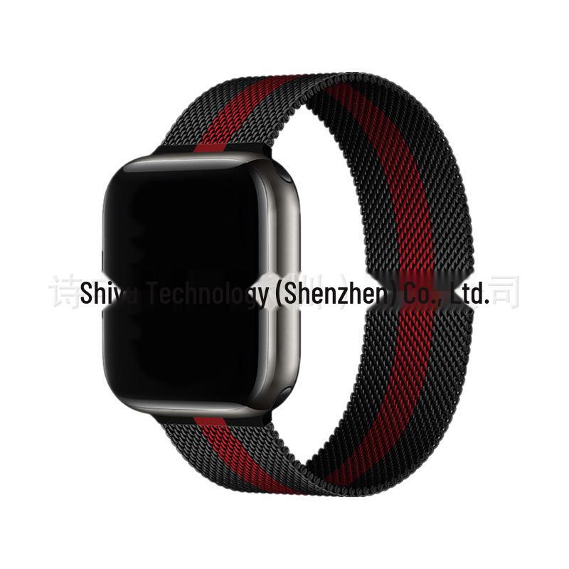 Совместимый металлический ремешок-петля для Apple Watch Series 5-9, SE