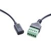Электронный кабель Type C USB гнездо на 5-контактный болтовой винтовой клеммный кабель для нужд структурированной кабельной разводки и зарядки устройств