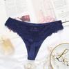 Женские трусики тонкие ледяные шелковые кружевные с низкой талией бесшовные однотонные с хорошей воздухопроницаемостью