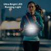 Светоотражающий нагрудный светодиодный фонарь для бега из АБС-пластика, 3 режима, перезаряжаемый, 500 лм, встроенный аккумулятор емкостью 2200 мАч, класс защиты IPX4