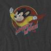 Mighty Mouse Unisex Adult Circle T-Shirt