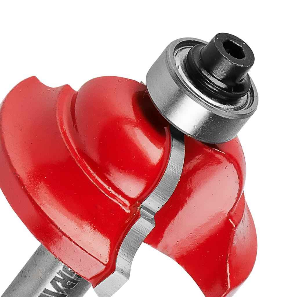 Shaped cutter with bearing, decorative, HM, 39.3 x 15.9 mm, 8 mm shank