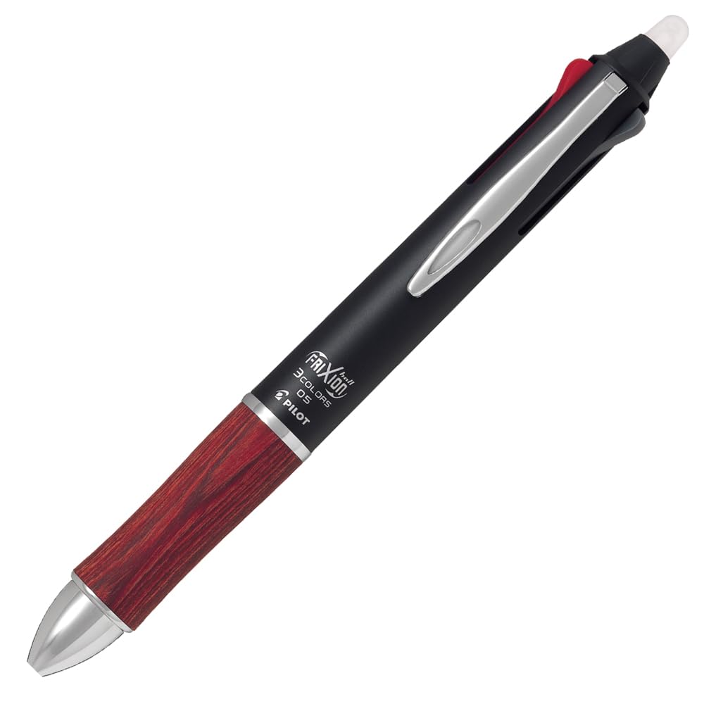 PILOT Frixion Ball 3 Wood Deep Red Ballpoint Pen LKFB2SEFDR 0.5mm