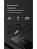 Bone Conduction Wireless Bluetooth Earbuds: Dual Ear, Ear Hook Design, Semi-In-Ear Sports Headphones for Running
