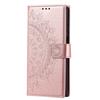 Samsung Galaxy A55 5G Flip Case, Mandala, Rose Gold