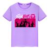 Saja Boys Принт Кавайные Футболки 100% Хлопок Милые Топы Y2k Kpop Охотники на Демонов Футболка для Детей Мальчика 10 лет Аниме Короткая Одежда для Девочек