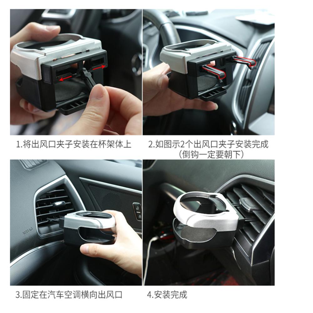 Car Air Outlet Drink Cup Holder for renault megane 2 3 duster logan captur 2016 laguna 2 clio fluence kadjar Duster