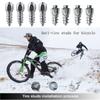 100Pcs Anti-Slip Screw Studs Reusable Motorcycle Bicycle Wheel Tyre Snow Tire Spikes Hard Alloy Stud Screws