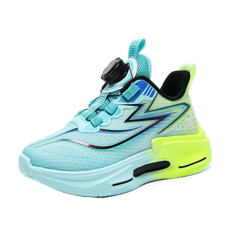 Boys' Shoes Spring 2025 New Children's Lightweight Sports Dad Shoes Medium and Old Children's Trendy Cool Casual Running Shoes Boy