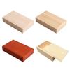 Jewelry Case Card Keeper Unfinished Storage Box Wooden Box Beads Container Jewelry Organizer Case