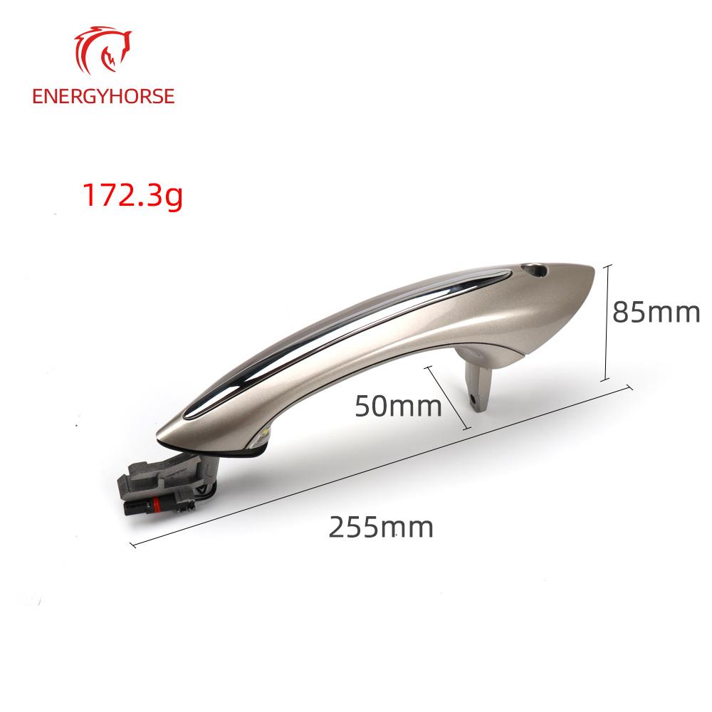 Для BMW F10 F07 F02 черный с удобной внешней ручкой двери для BMW 5 6 7 серии 525 528 530 535 730 740 750i