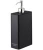 Yamazaki Jitsugyo Dispenser Square Slim Shampoo Black Tower Pump Dispenser Bottle 4253 (Yamazaki) Two-way Approx. W5.5XD11XH23.5cm