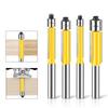 Double Bearing Flush Trim Bit Router Bit Professional Woodworking Milling Cutter For Wood Bit Face Mill 8mm Shank