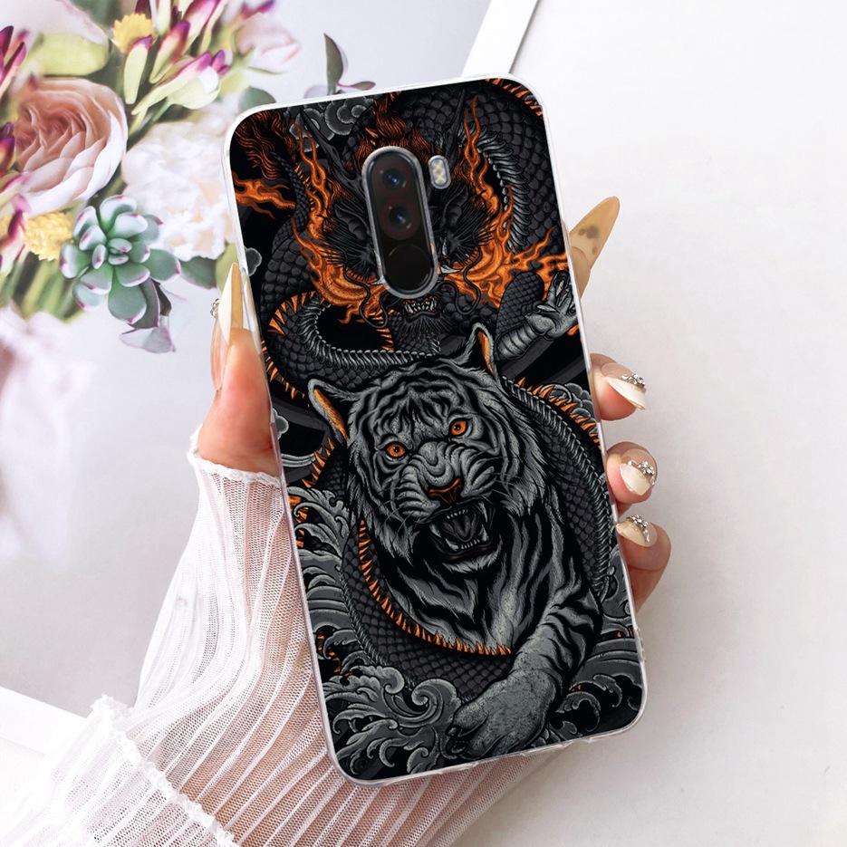 For Xiaomi Pocophone F1 Case Luxury Flowers Butterfly Painted Cover Soft Slim Phone Case For Xiaomi Poco F1 PhoneF1 PocoF1 Shell