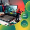 Joby Микрофон USB WAVO POD для ютуберов и подключается к компьютеру через USB переключается между кардиоидным и двунаправленным режимами с помощью одной функции