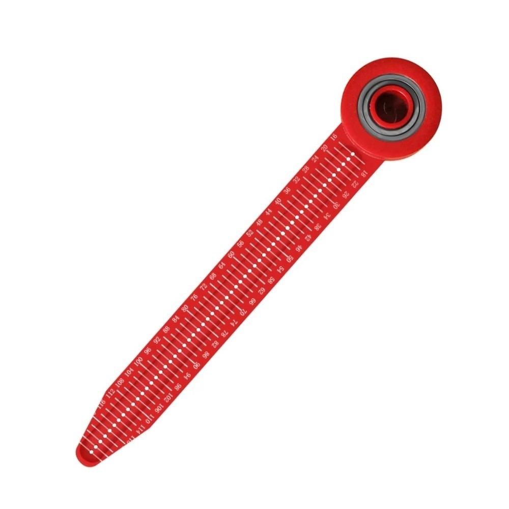 Adjustable Adjustable Rotary Ruler Plastic Layout Gauge Circle Drafting Tool For Drafting