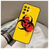 Biohazard Symbol Logo Case For Oppo A74 A94 A54 A18 A38 A58 A78 A98 A80 A60 A40 A96 A76 A16 A15 A17 A57 A77 A5 Pro