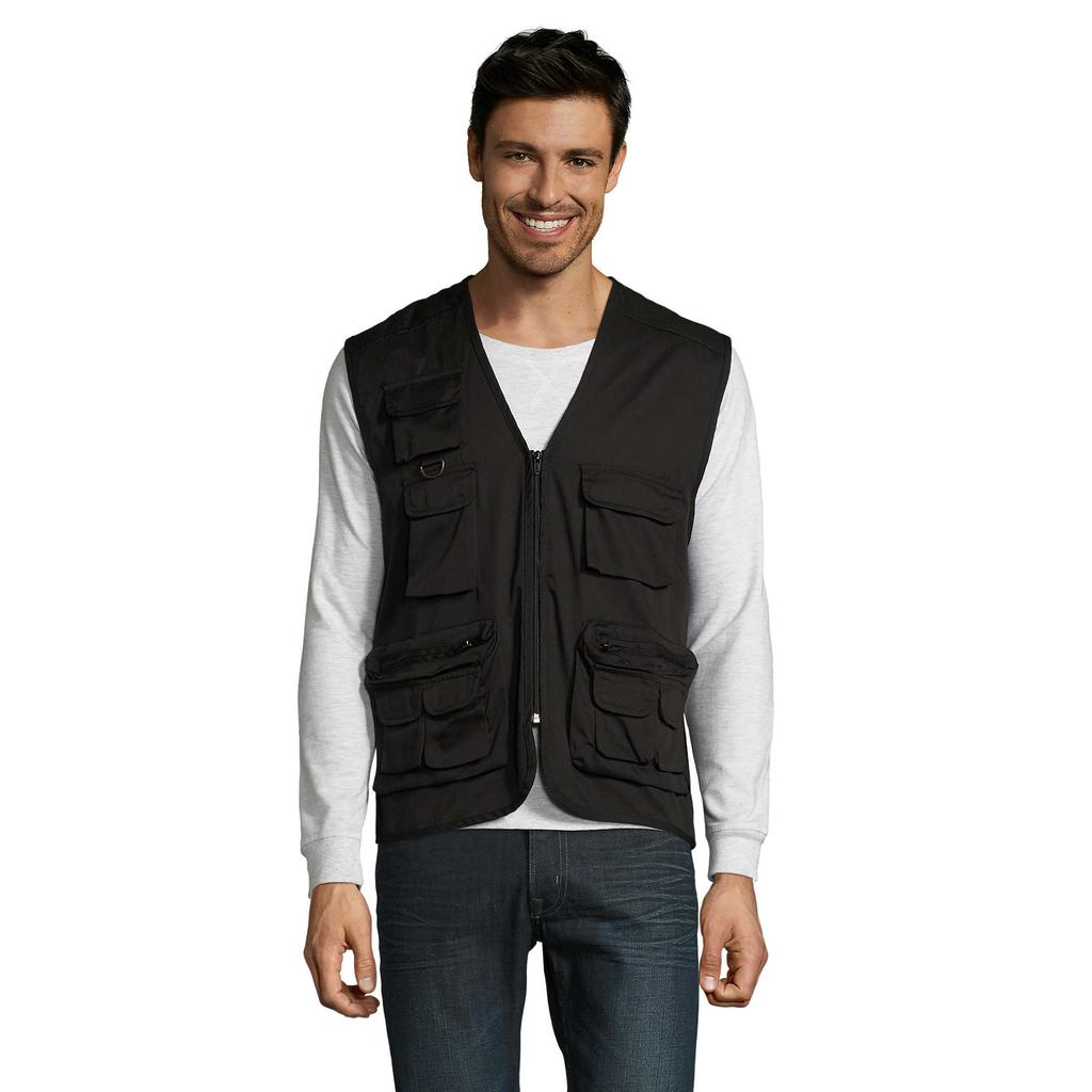 SOLS Wild Unisex Full Zip Waistcoat Bodywarmer Jacket