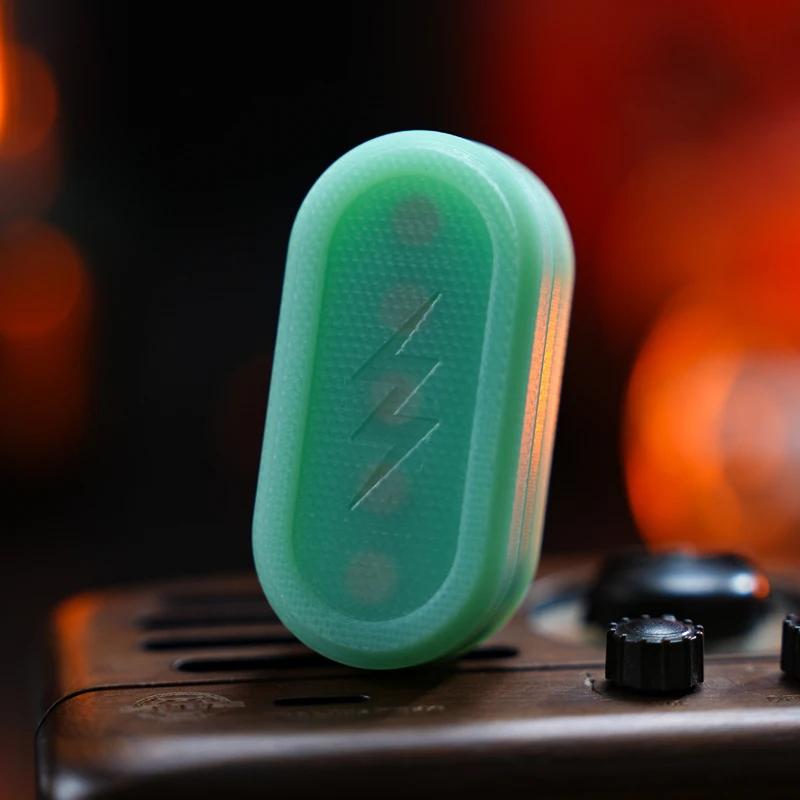 Fidget Push Slider G10 /Ti /Zirc Three-layer Mechanical Magnet Structure Stress Relief Toys Magnetic Fingertip E Toys Gifes