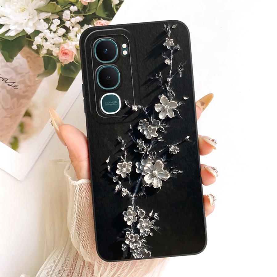 Чехол для Vivo Y21d 2025, Чехол с рисунком кролика, Мягкий силиконовый матовый чехол для телефона для Vivo Y31 Y 31 5G Y 21d, Чехол животные Capa