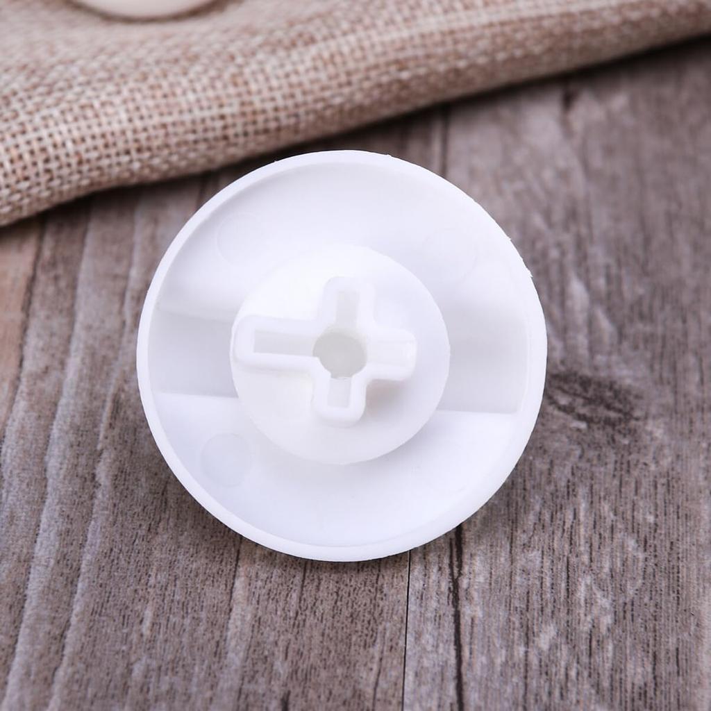VOSAREA Ручка таймера Сушилка Стиральная машина Стиральная машина Поворотная ручка управления таймером Универсальная ручка переключателя Запасная часть (белый)